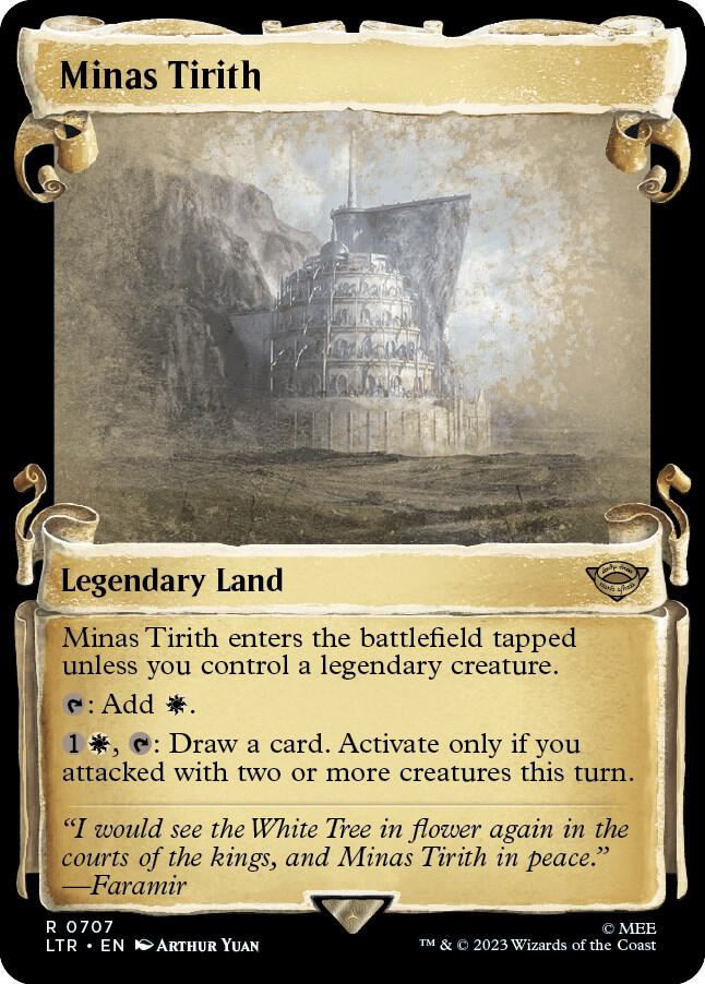 Minas Tirith (Showcase Scrolls) - Universes Beyond: The Lord of 