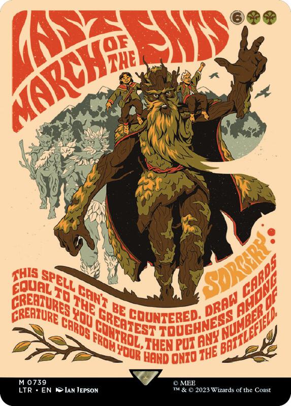 The One Ring (Borderless Poster) - Universes Beyond: The Lord of the ...