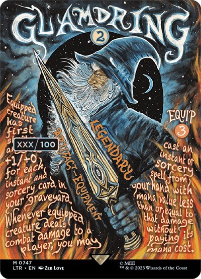 Glamdring (Borderless Poster) (Serial Numbered)
