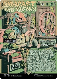 Radagast the Brown (Borderless Poster) (Serial Numbered)