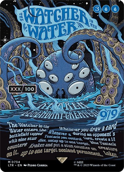 The Watcher in the Water (Borderless Poster) (Serial Numbered)