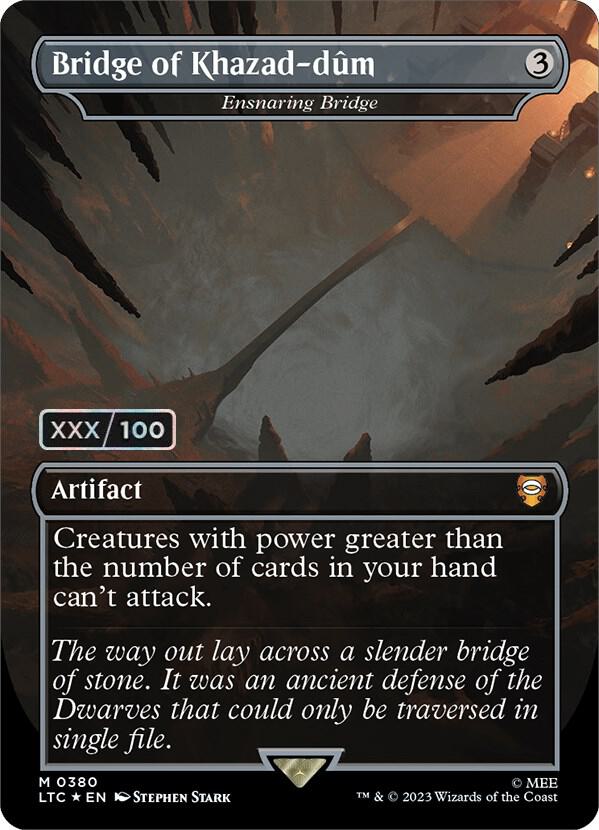 罠の橋　部分光沢　Kaladesh MPS MTG Foil】《罠の橋/Ensnaring Bridge》※部分光沢[MPS] 茶R | 日本最大級
