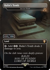 Balin's Tomb - Ancient Tomb (Serial Numbered)