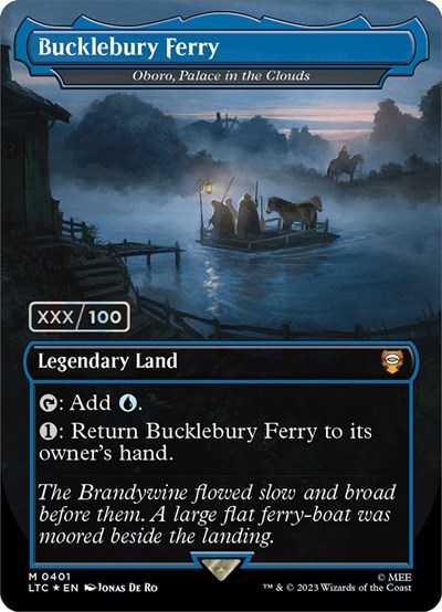 Bucklebury Ferry - Oboro, Palace in the Clouds (Borderless) (Serial Numbered)