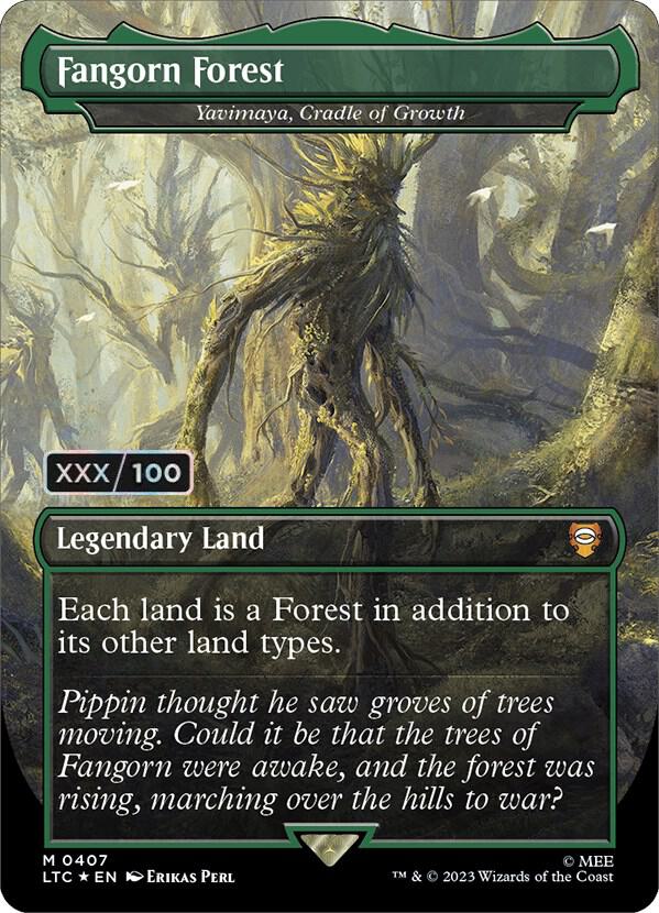 Fangorn Forest - Yavimaya, Cradle of Growth (Serial Numbered