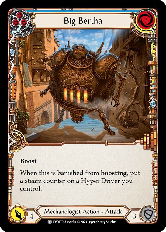 Big Bertha (Blue) - Bright Lights - Flesh and Blood TCG