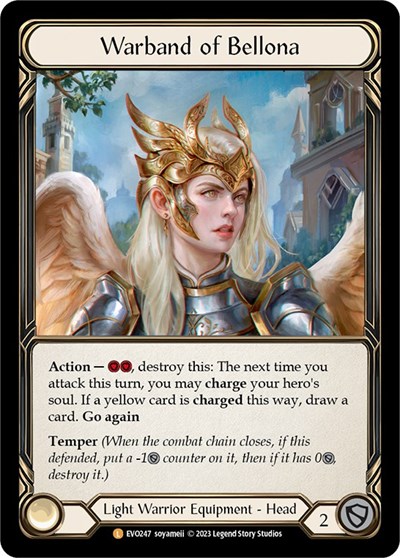 Warband of Bellona Bright Lights card price
