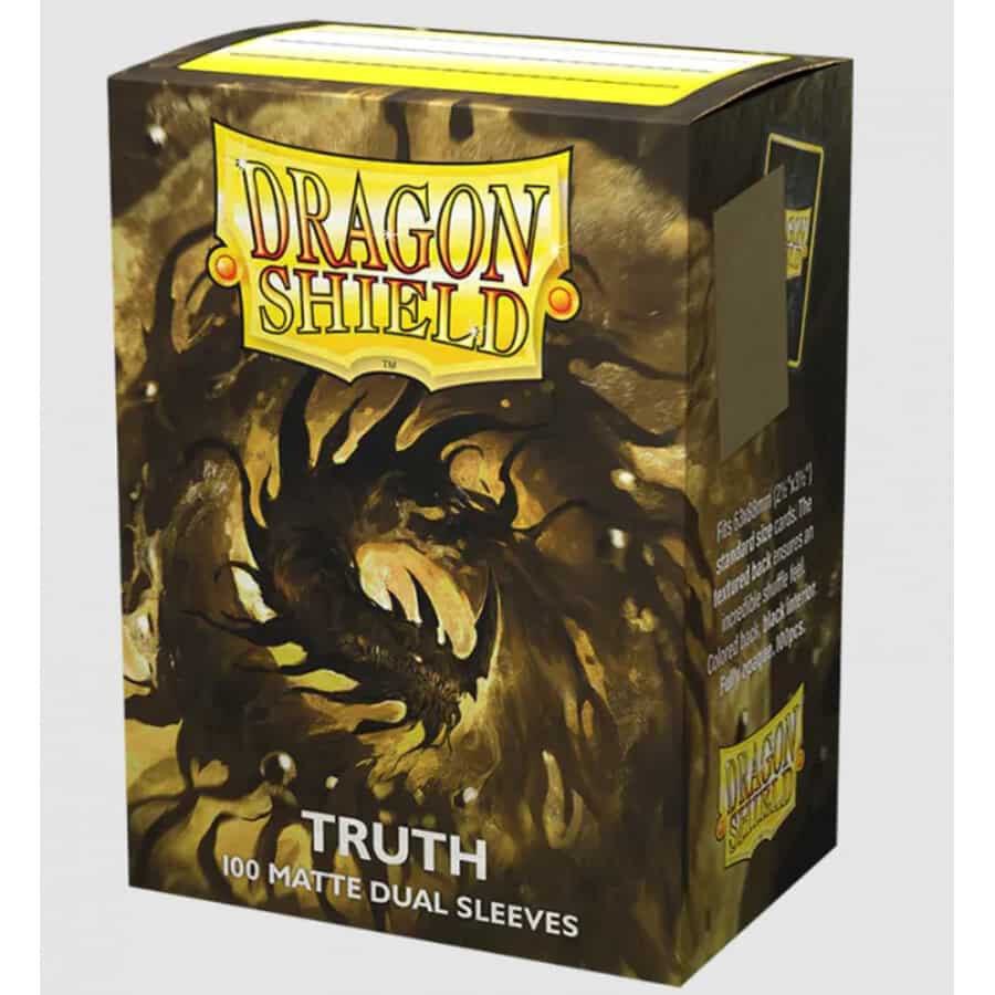 Dragon Shield Matte Standard Card Sleeves - Black (Pack Of 100) Model AT-11002