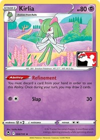 Kirlia - Prize Pack Series Cards - Pokemon card