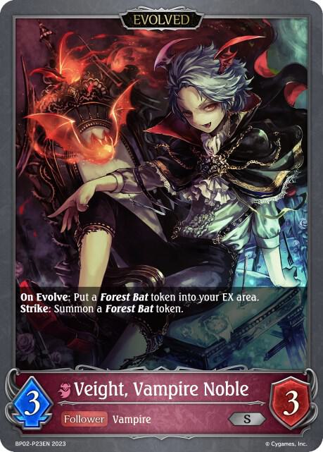 Veight, Vampire Noble (Evolved) - P23EN (Foil)