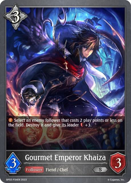 Gourmet Emperor Khaiza - P34EN (Foil)