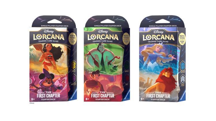 新品lorcana the first chapter staster deck Disney Lorcana: The First Chapter Starter Deck (Sapphire