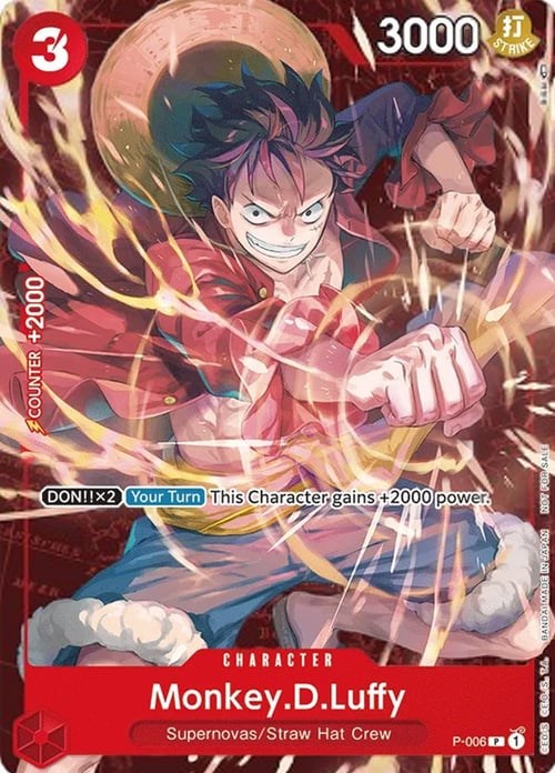 Monkey.D.Luffy - P-006