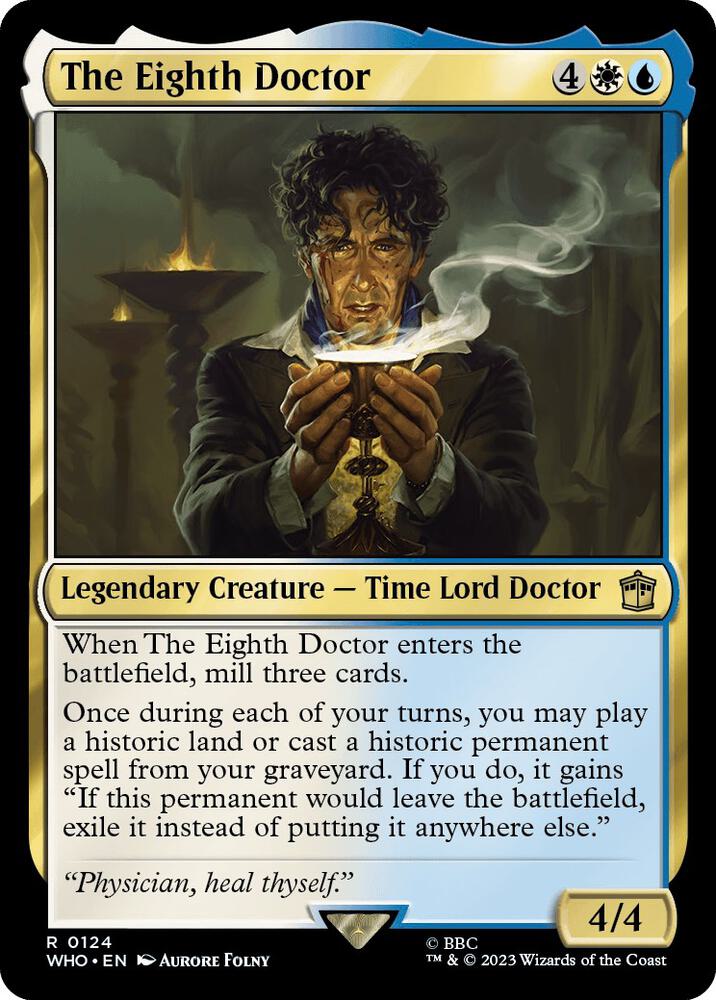 The Eighth Doctor - Universes Beyond: Doctor Who - Magic: The