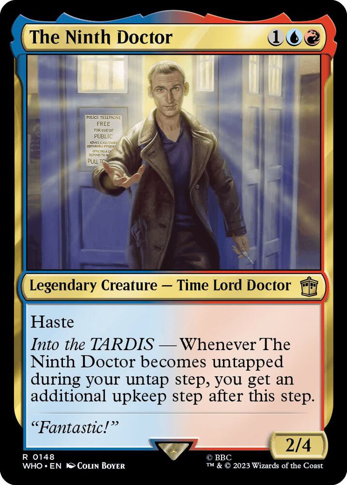 The Ninth Doctor - Universes Beyond: Doctor Who - Magic: The