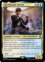 doctor who mtg card sleeves Marvel Super Heroes Premium Art if you control a Time Lord 100ct Matte TCG/MTG Card Art