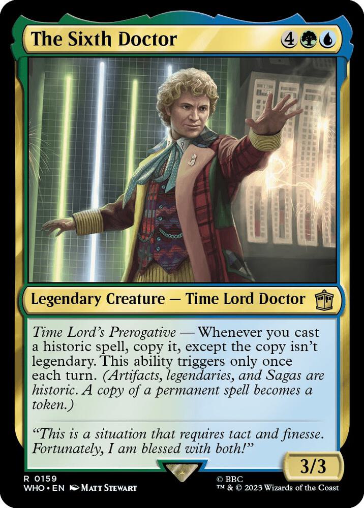 doctor who mtg doctor cards MTG: Doctor Who Commander: Paradox Power: Doctors Twelve & Thirteen –  Common Ground Games main image 1