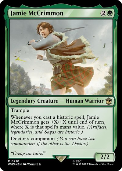 Jamie McCrimmon (Surge Foil)