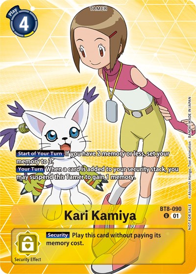 Kari Kamiya (Tamer Party Pack -The Beginning-) New Awakening card price