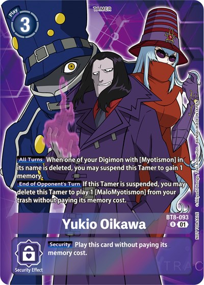 Yukio Oikawa (Tamer Party Pack -The Beginning-) New Awakening card price