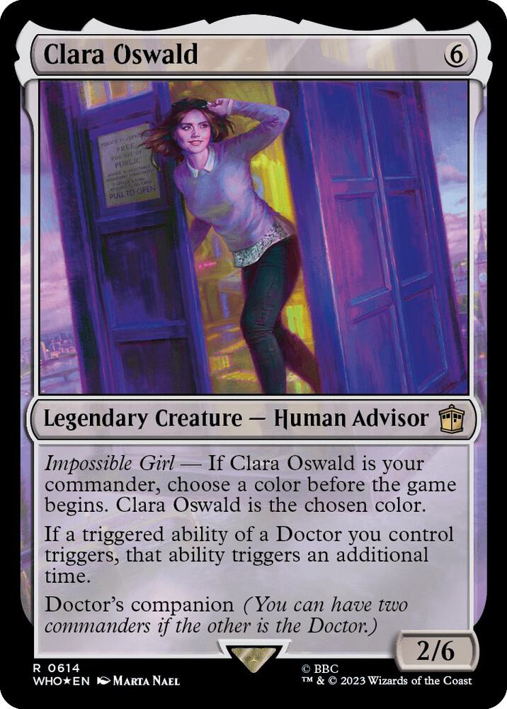 Clara Oswald (Surge Foil) 614 card