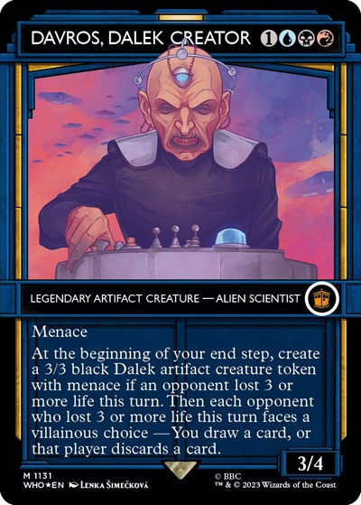 Davros, Dalek Creator (Showcase) (Surge Foil)
