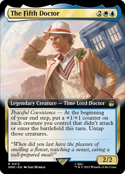 The Fifth Doctor (Extended Art)