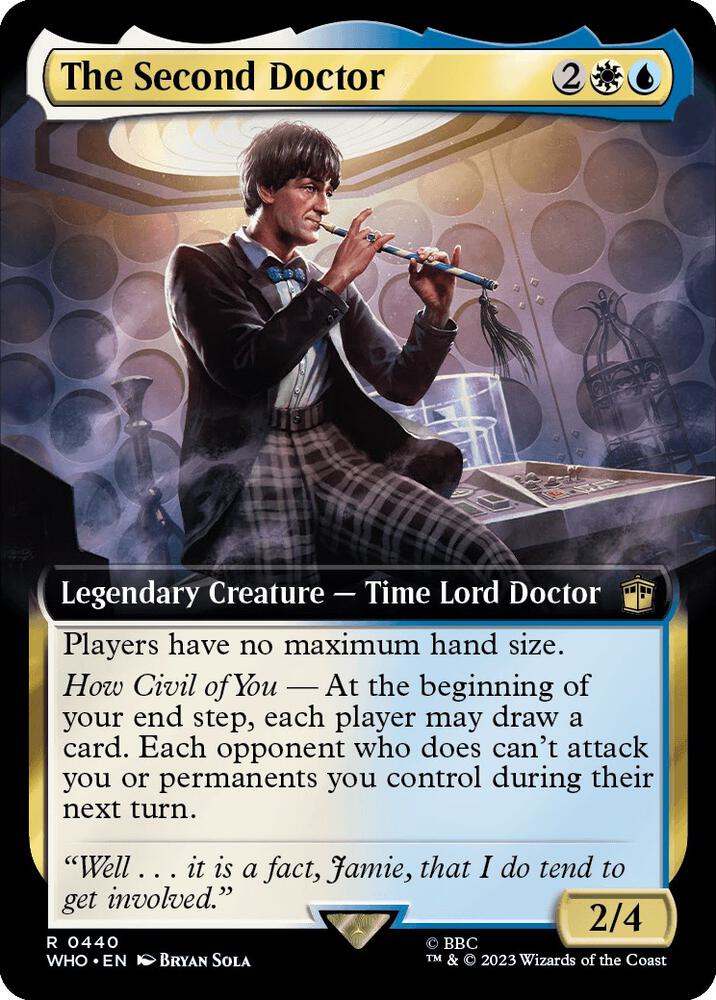 The Second Doctor (Extended Art) 440 card