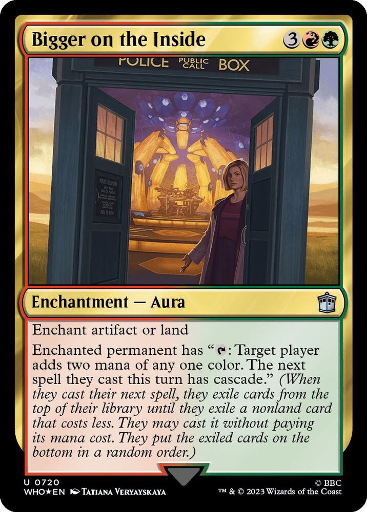 Bigger on the Inside (Surge Foil) 720 card