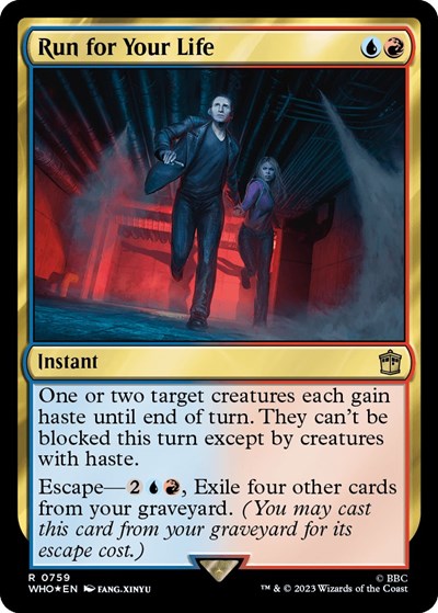 Run for Your Life (Surge Foil)