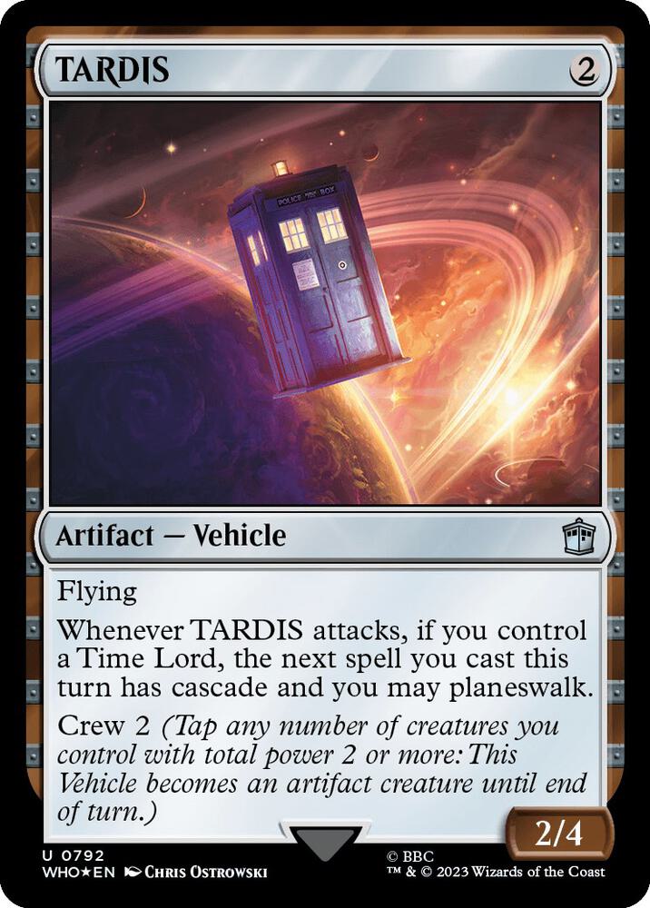 TARDIS (Surge Foil) 792 card