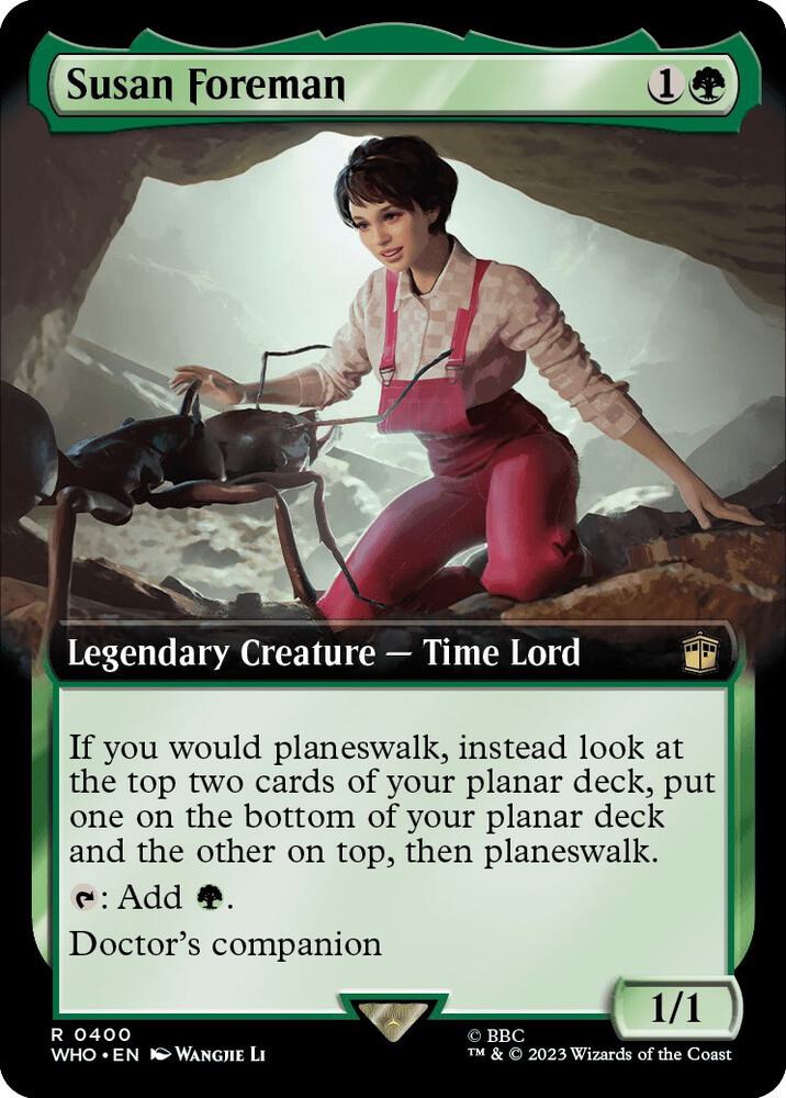 Susan Foreman (Extended Art) 400 card