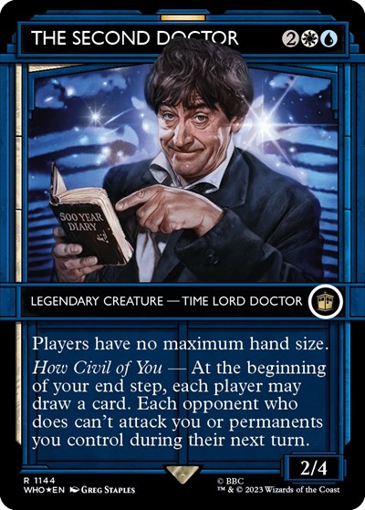 The Second Doctor (Showcase) (Surge Foil)