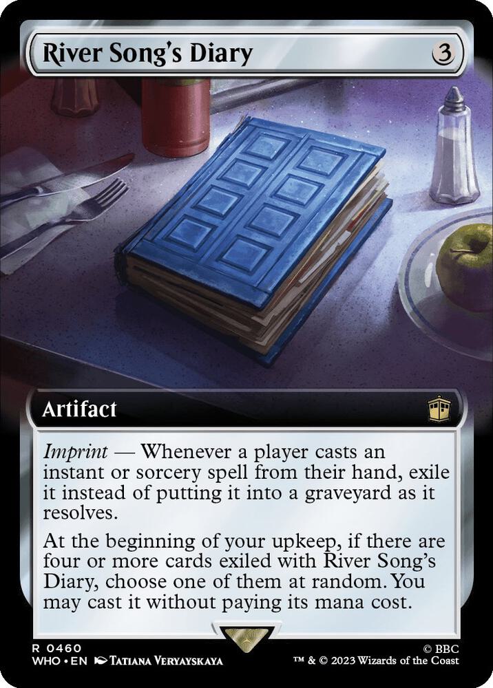 River Song's Diary (Extended Art) 460 card