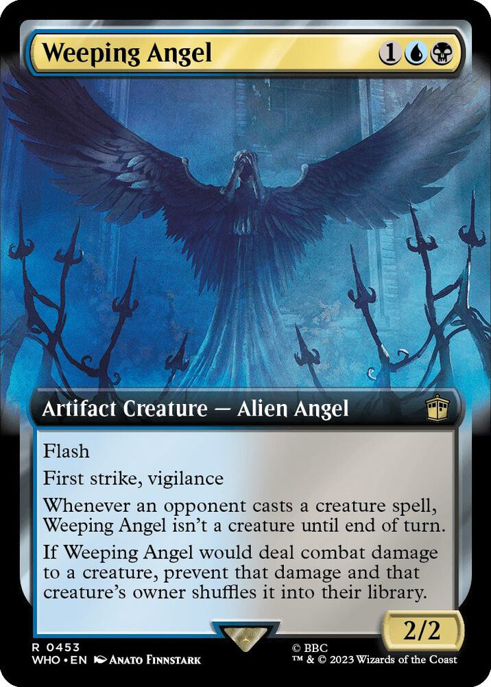 Weeping Angel (Extended Art) - Universes Beyond: Doctor Who