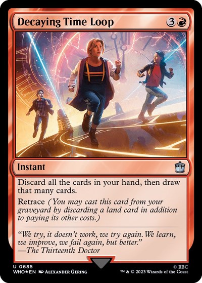 Decaying Time Loop (Surge Foil)
