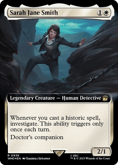 Sarah Jane Smith (Extended Art) (Surge Foil)