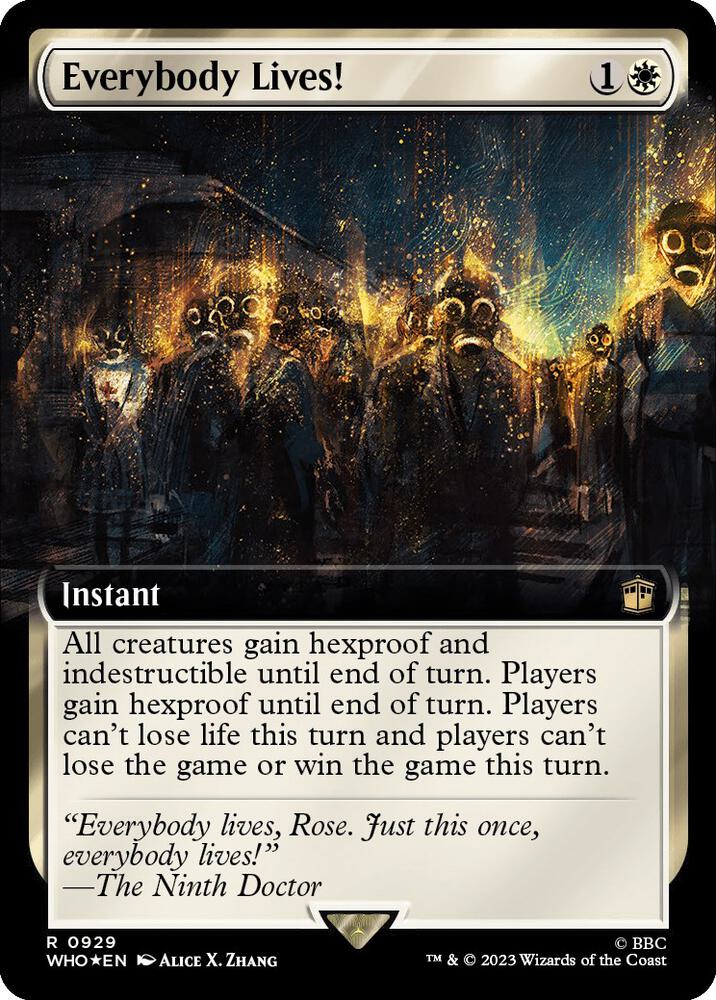 Everybody Lives! (Extended Art) (Surge Foil) - Universes Beyond