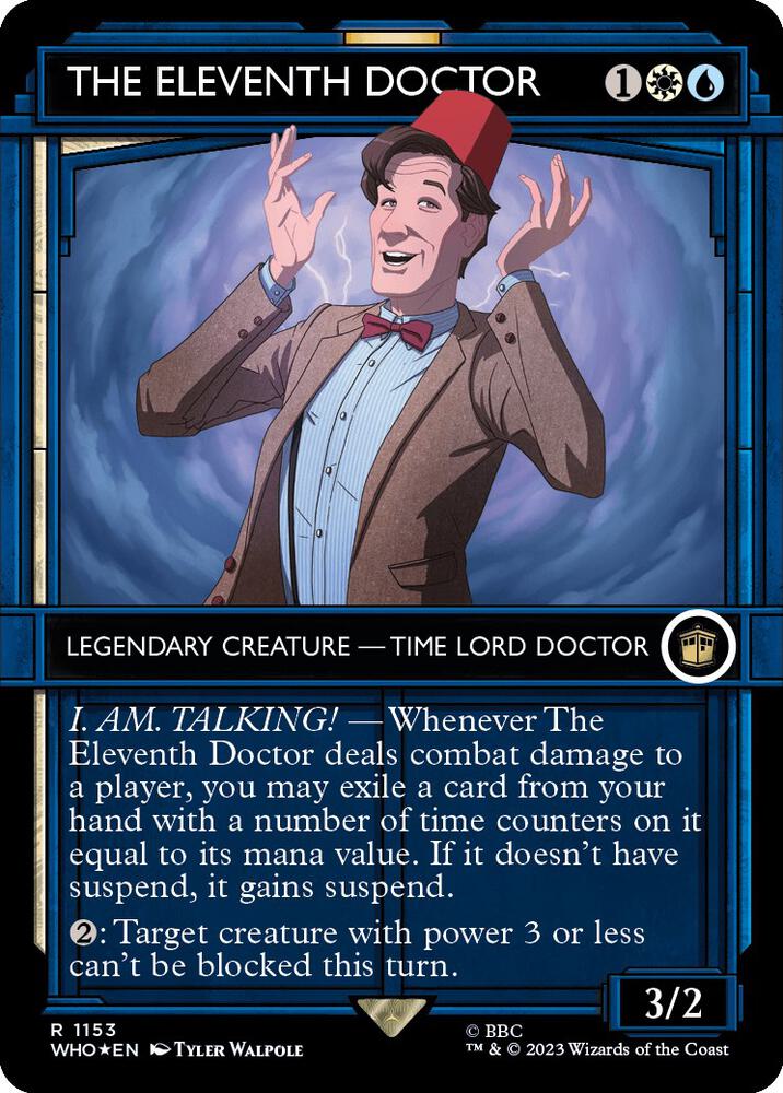The Eleventh Doctor (Showcase) (Surge Foil) - Universes Beyond