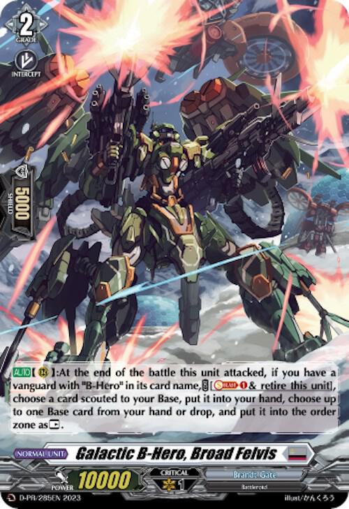 Galactic B-Hero, Broad Felvis (Foil)
