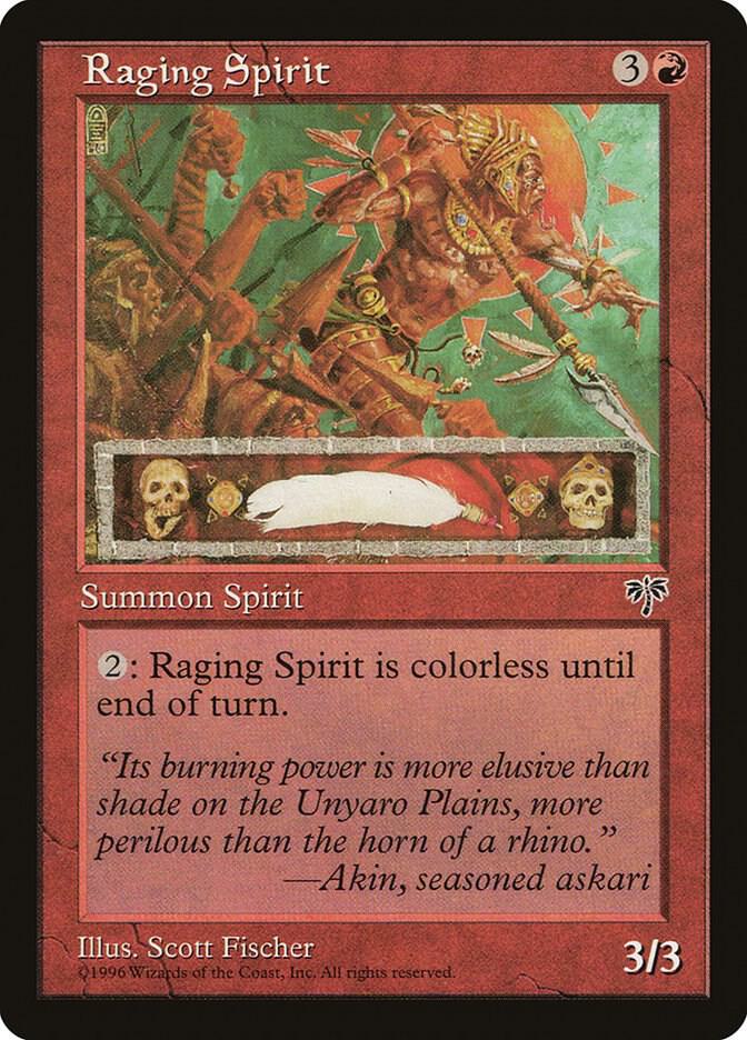 Raging Spirit - Mirage - Magic: The Gathering - TCGplayer.com