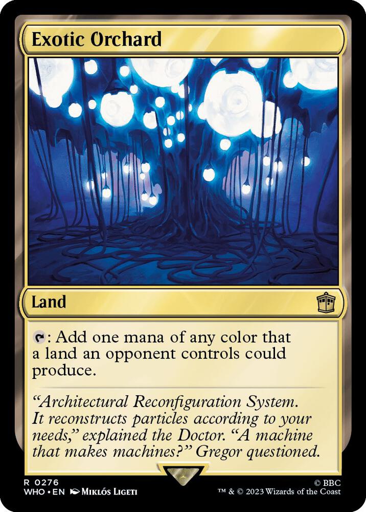 Exotic Orchard 276 card