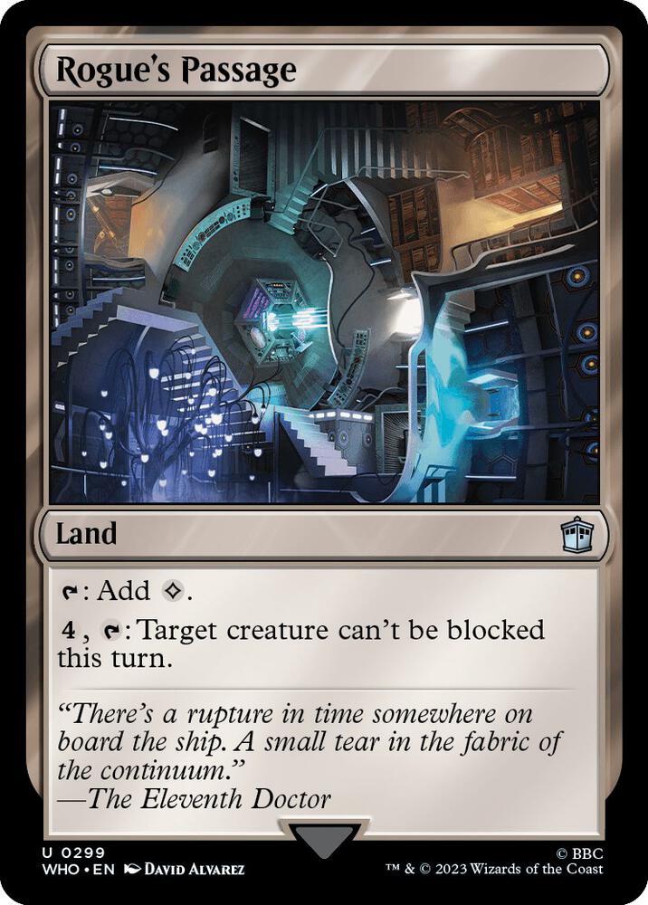 Rogue's Passage 299 card