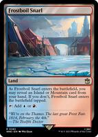 ferrous lake mtg card MTG Ferrous Lake (Extended Art) - Universes Beyond: Fallout
