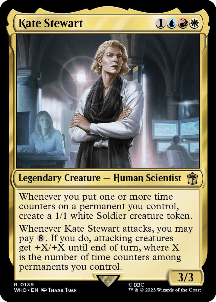 Kate Stewart 139 card