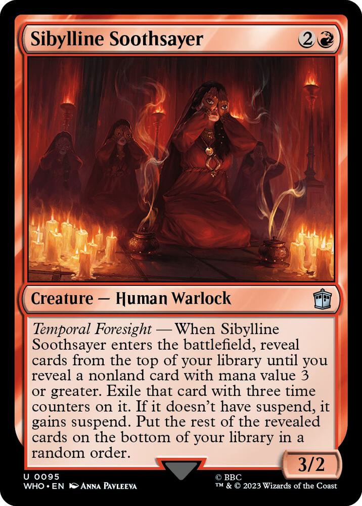 Sibylline Soothsayer - Universes Beyond: Doctor Who - Magic: The