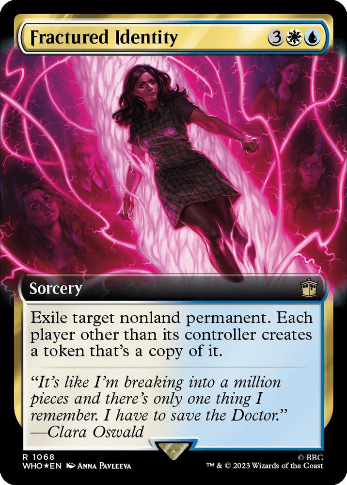 Fractured Identity (Extended Art) (Surge Foil) - Universes Beyond