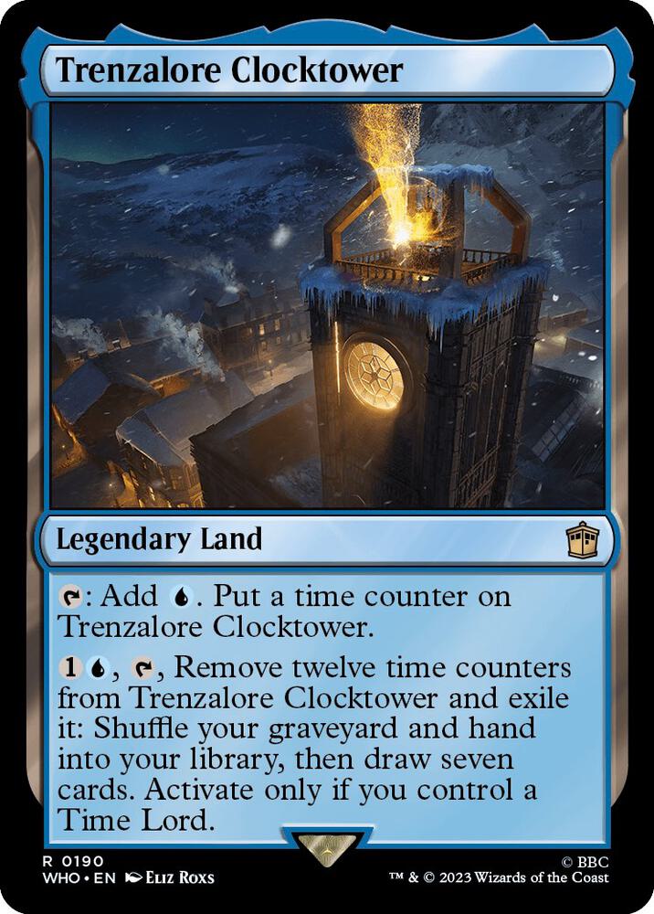 Trenzalore Clocktower 190 card