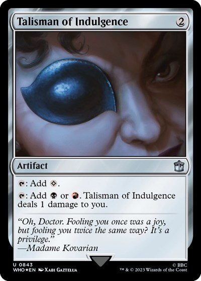 Talisman of Indulgence (Surge Foil)