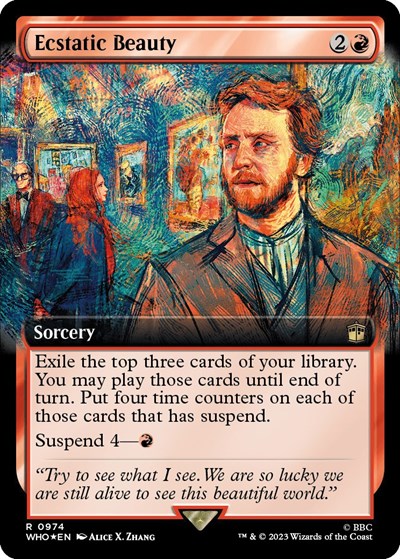 Ecstatic Beauty (Extended Art) (Surge Foil)